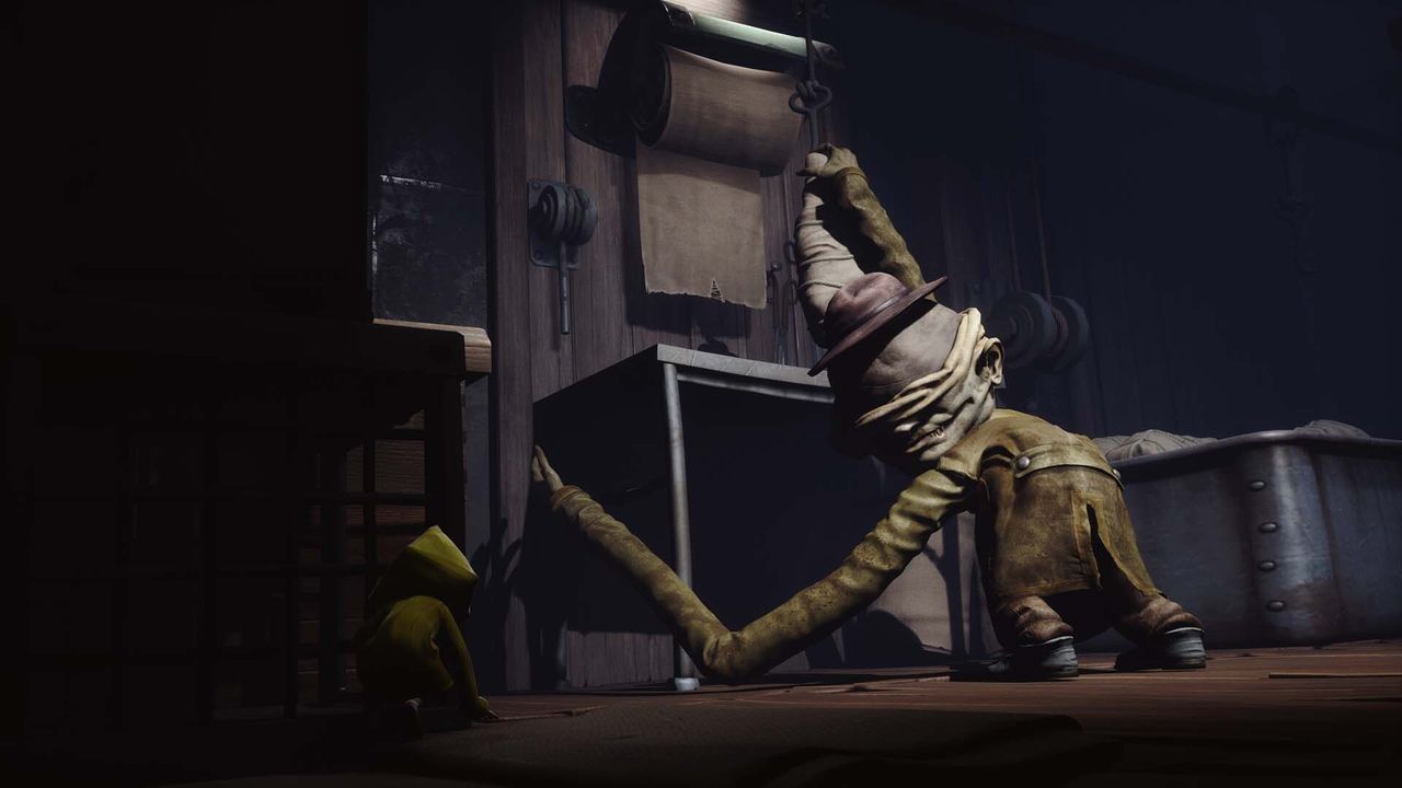 Little Nightmares: Six hiding from the Janitor